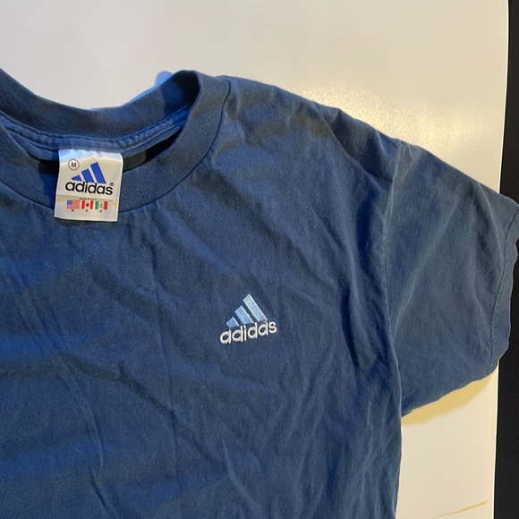 Vintage Navy blue Adidas T-shirt - Picture 2 of 5
